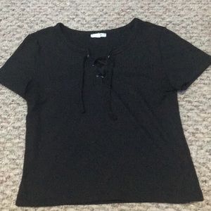 Black t-shirt